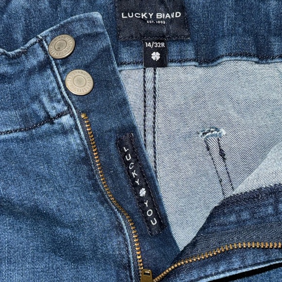 Lucky Brand Dark Indigo Flare Jeans - Picture 3 of 4